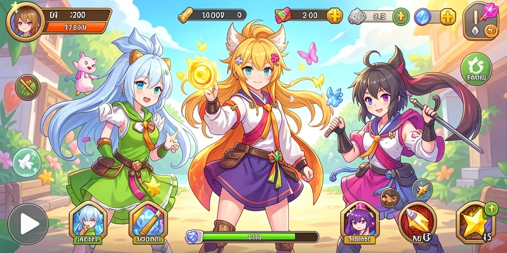 Tangkapan layar menunjukkan fitur multiplayer yang seru.