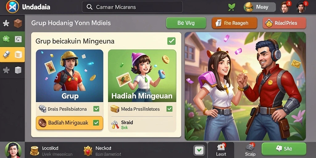 Tantangan menarik yang menguji strategi.