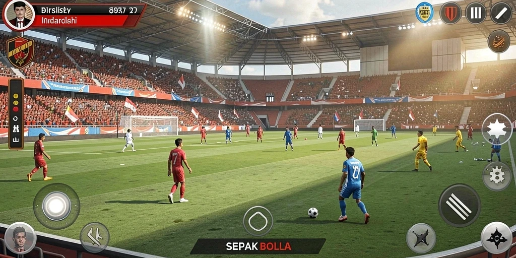 Grafis yang memukau menambah pengalaman bermain.
