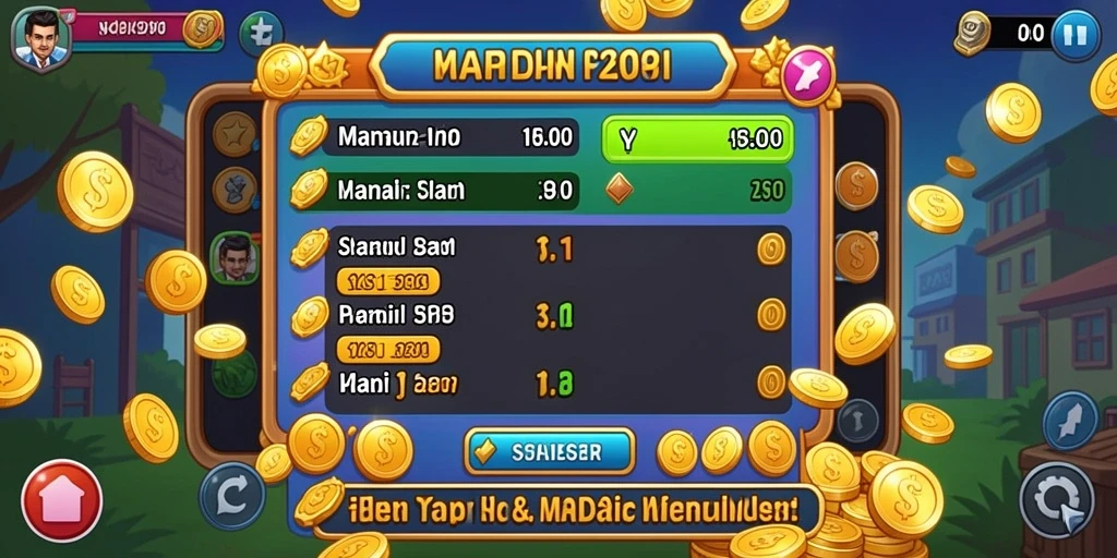 Fitur bonus yang menambah keseruan permainan.