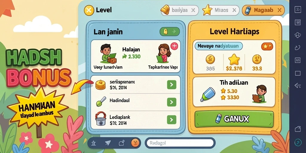Sistem reward yang menggiurkan bagi pemain.