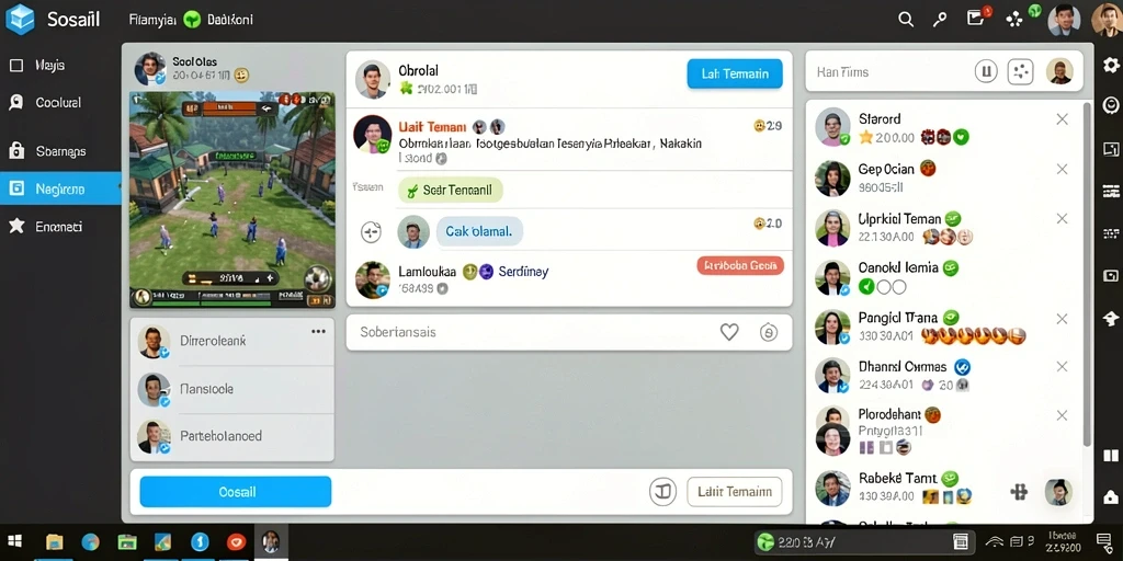 Layar antarmuka RPGAME yang mudah digunakan.