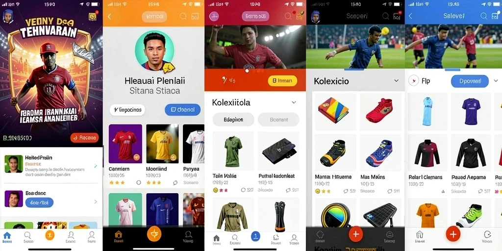 Gambar fitur sosial yang memungkinkan interaksi antar pemain.